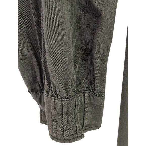 Anthropologie Holding Horses Ocala Dress Womens 10 Green Western Minimalist Boho - Picture 9 of 13